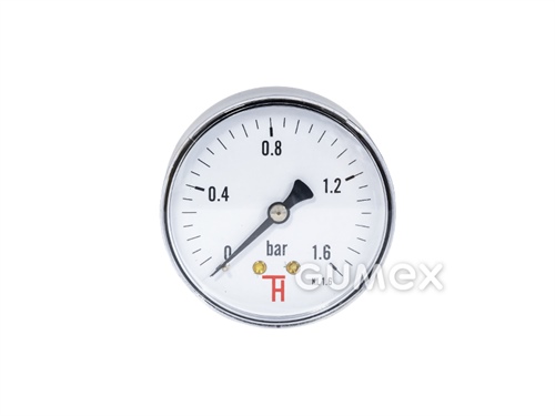 MANOMETER UND VAKUUMMETER STANDARD - ANSCHLUSS HINTEN